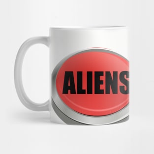 Red Button - Aliens Mug